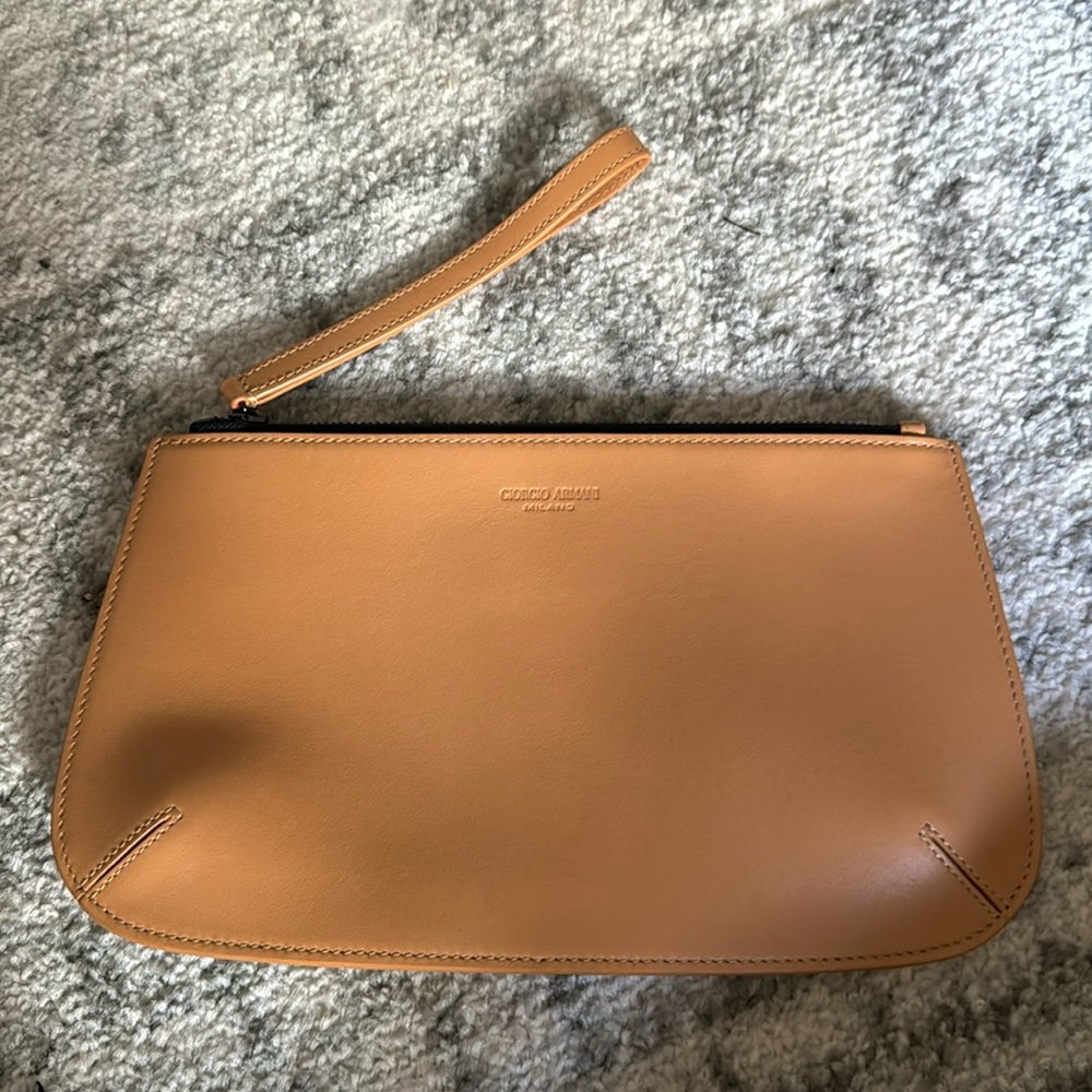 Giorgio Armani Prive Women's Leather Clutch Bag